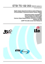 Die Norm ETSI TS 132353-V8.0.0 27.1.2009 Ansicht