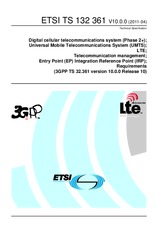 Die Norm ETSI TS 132361-V10.0.0 19.4.2011 Ansicht