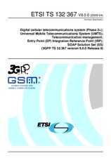 Die Norm ETSI TS 132367-V8.0.0 9.4.2009 Ansicht