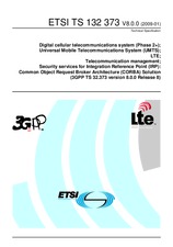 Die Norm ETSI TS 132373-V8.0.0 28.1.2009 Ansicht