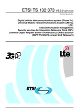 Die Norm ETSI TS 132373-V9.0.0 8.2.2010 Ansicht