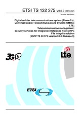 Die Norm ETSI TS 132375-V9.0.0 8.2.2010 Ansicht