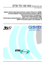 Die Norm ETSI TS 132403-V4.0.0 6.8.2001 Ansicht