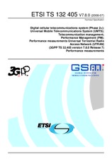 Die Norm ETSI TS 132405-V7.8.0 4.7.2008 Ansicht