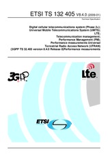 Die Norm ETSI TS 132405-V8.4.0 19.1.2009 Ansicht