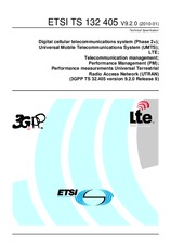 Die Norm ETSI TS 132405-V9.2.0 28.1.2010 Ansicht