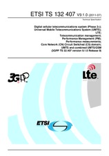 Die Norm ETSI TS 132407-V9.1.0 1.7.2011 Ansicht