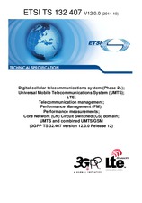 Die Norm ETSI TS 132407-V12.0.0 21.10.2014 Ansicht