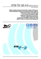 Die Norm ETSI TS 132413-V8.0.0 9.4.2009 Ansicht