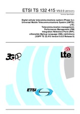 Die Norm ETSI TS 132415-V9.0.0 28.1.2010 Ansicht