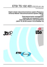 Die Norm ETSI TS 132423-V10.3.0 28.6.2011 Ansicht