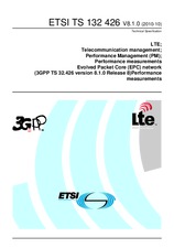Die Norm ETSI TS 132426-V8.1.0 20.10.2010 Ansicht