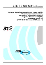 Die Norm ETSI TS 132432-V6.1.0 31.3.2005 Ansicht