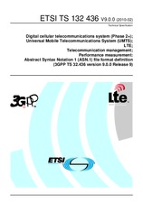 Die Norm ETSI TS 132436-V9.0.0 8.2.2010 Ansicht