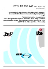 Die Norm ETSI TS 132443-V9.1.0 27.4.2011 Ansicht