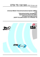 Die Norm ETSI TS 132500-V10.1.0 10.5.2011 Ansicht