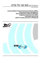 Die Norm ETSI TS 132502-V8.1.0 9.4.2009 Ansicht