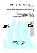 Die Norm ETSI TS 132502-V10.1.0 10.5.2011 Ansicht