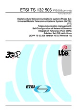Die Norm ETSI TS 132506-V10.0.0 10.5.2011 Ansicht