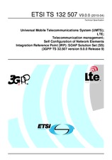 Die Norm ETSI TS 132507-V9.0.0 16.4.2010 Ansicht