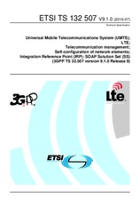 Die Norm ETSI TS 132507-V9.1.0 6.7.2010 Ansicht