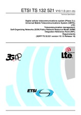 Die Norm ETSI TS 132521-V10.1.0 10.5.2011 Ansicht