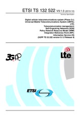 Die Norm ETSI TS 132522-V9.1.0 20.10.2010 Ansicht