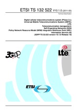 Die Norm ETSI TS 132522-V10.1.0 9.5.2011 Ansicht