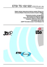 Die Norm ETSI TS 132522-V10.2.0 28.6.2011 Ansicht
