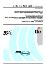 Die Norm ETSI TS 132523-V9.2.0 14.1.2011 Ansicht