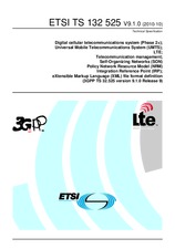 Die Norm ETSI TS 132525-V9.1.0 18.10.2010 Ansicht