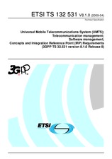 Die Norm ETSI TS 132531-V8.1.0 14.4.2009 Ansicht