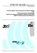 Die Norm ETSI TS 132535-V9.0.0 18.2.2010 Ansicht