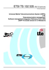 Die Norm ETSI TS 132535-V9.1.0 16.4.2010 Ansicht