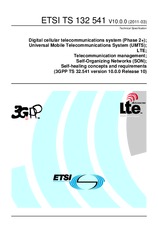Die Norm ETSI TS 132541-V10.0.0 30.3.2011 Ansicht