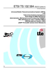 Die Norm ETSI TS 132584-V8.0.0 20.7.2009 Ansicht