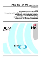 Die Norm ETSI TS 132592-V9.2.0 28.6.2011 Ansicht