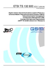 UNGÜLTIG ETSI TS 132600-V5.0.0 30.9.2002 Ansicht