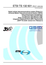 UNGÜLTIG ETSI TS 132601-V5.0.0 30.9.2002 Ansicht