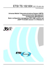 Die Norm ETSI TS 132604-V4.1.0 30.9.2001 Ansicht