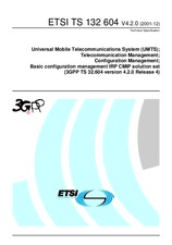 Die Norm ETSI TS 132604-V4.2.0 31.12.2001 Ansicht