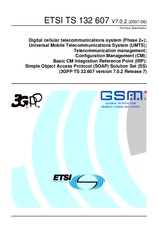 UNGÜLTIG ETSI TS 132607-V7.0.1 31.3.2007 Ansicht