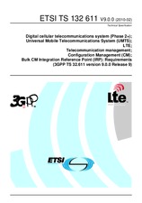 Die Norm ETSI TS 132611-V9.0.0 8.2.2010 Ansicht