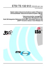 Die Norm ETSI TS 132612-V10.0.0 27.4.2011 Ansicht
