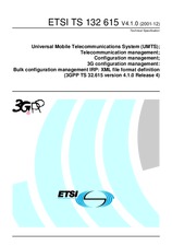 Die Norm ETSI TS 132615-V4.1.0 31.12.2001 Ansicht