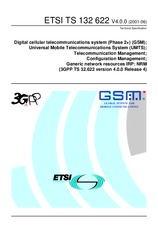 Die Norm ETSI TS 132622-V4.0.0 30.7.2001 Ansicht