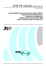 Die Norm ETSI TS 132642-V4.0.0 31.7.2001 Ansicht