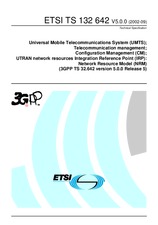 Die Norm ETSI TS 132642-V5.0.0 30.9.2002 Ansicht