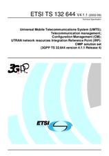 UNGÜLTIG ETSI TS 132644-V4.1.0 30.9.2001 Ansicht