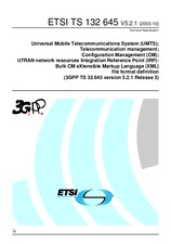 UNGÜLTIG ETSI TS 132645-V5.2.0 30.9.2003 Ansicht